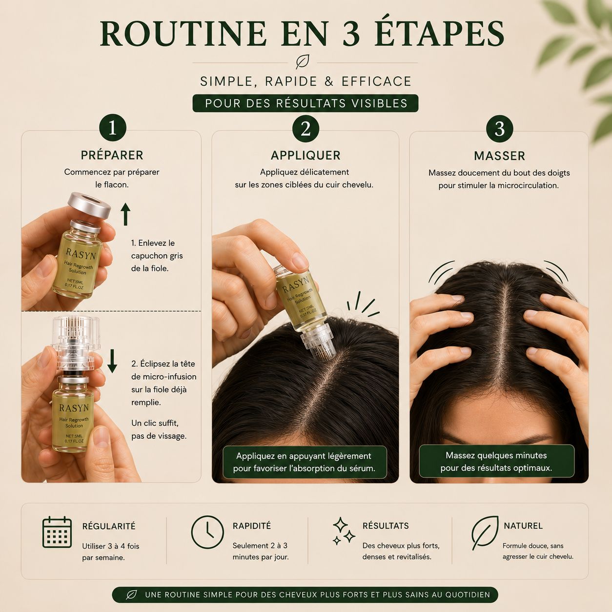 Protocole RASYN — Sérum Micro-Infusion Capillaire